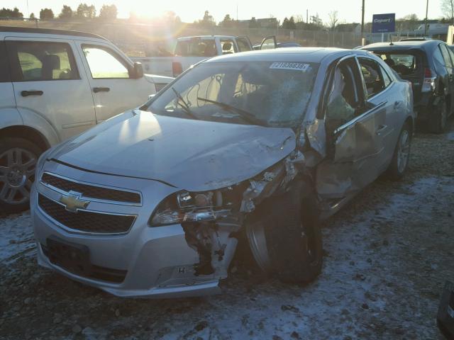 1G11C5SA5DF319243 - 2013 CHEVROLET MALIBU 1LT 银色 照片 2