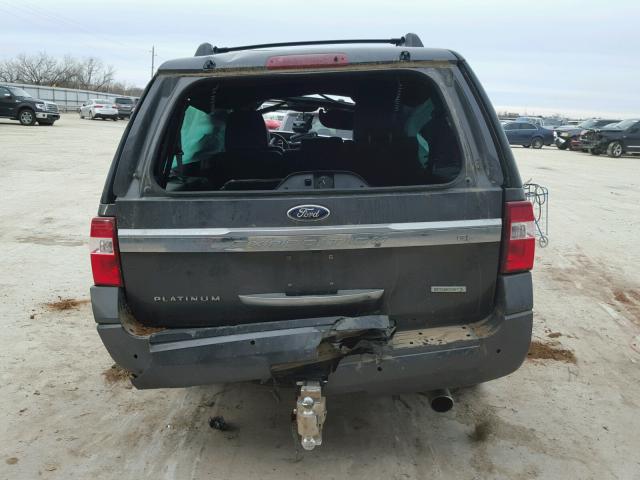 1FMJK1MT0GEF24587 - 2016 FORD EXPEDITION GRAY photo 10