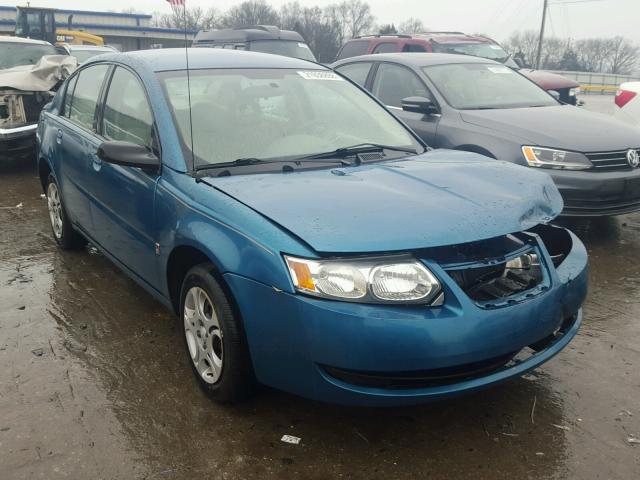 1G8AZ52F55Z130510 - 2005 SATURN ION LEVEL BLUE photo 1