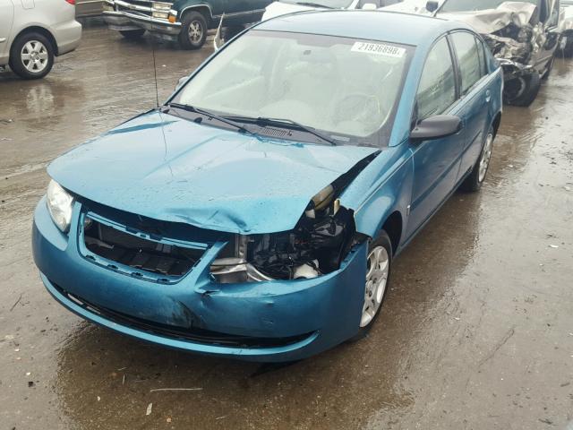 1G8AZ52F55Z130510 - 2005 SATURN ION LEVEL BLUE photo 2