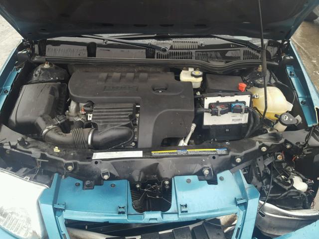 1G8AZ52F55Z130510 - 2005 SATURN ION LEVEL BLUE photo 7