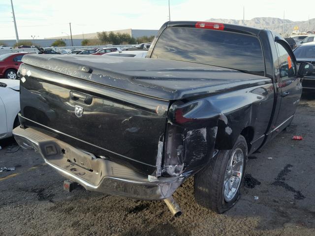 1D7HA16D43J584326 - 2003 DODGE RAM 1500 S BLACK photo 4