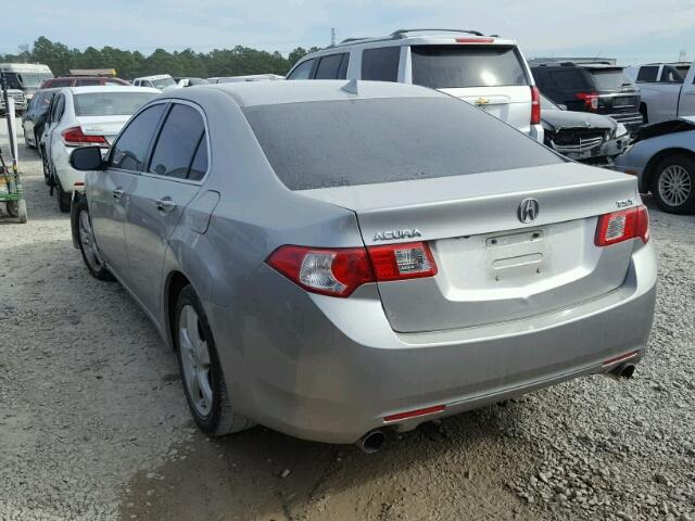 JH4CU2F60AC028162 - 2010 ACURA TSX SILVER photo 3