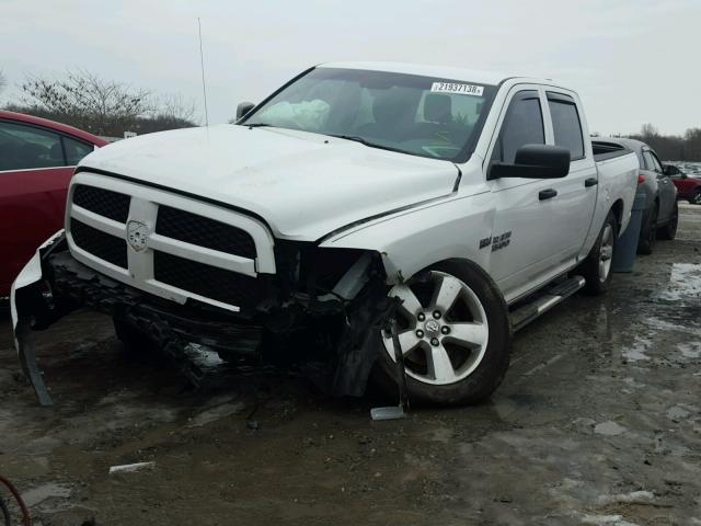 1C6RR7KT7FS647612 - 2015 RAM 1500 ST WHITE photo 2