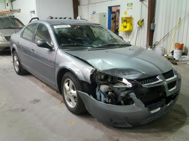 1B3EL46X46N194683 - 2006 DODGE STRATUS SX GRAY photo 1