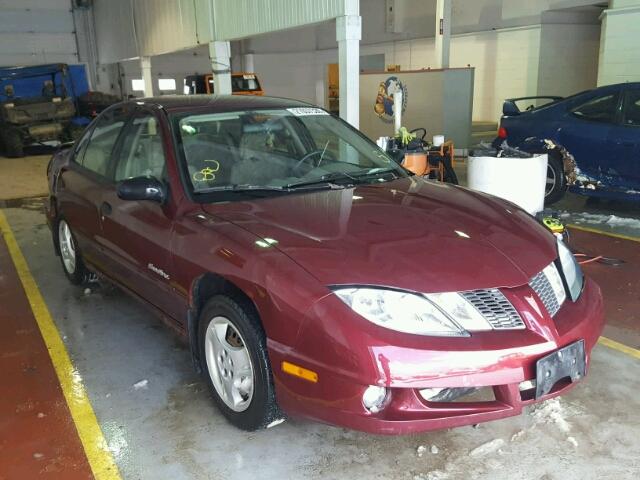 3G2JB52F53S174810 - 2003 PONTIAC SUNFIRE SL RED photo 1