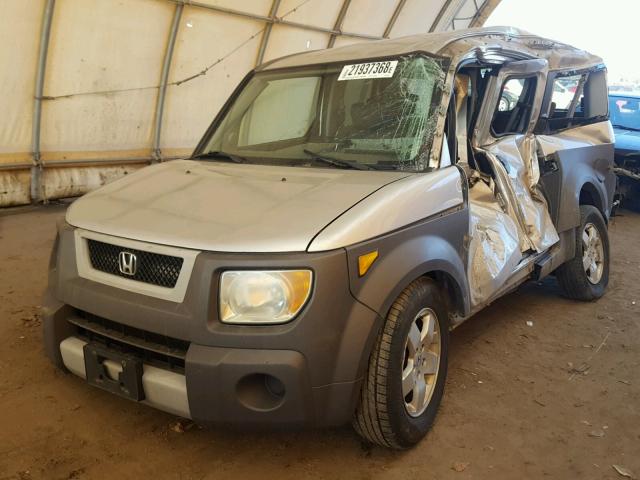 5J6YH18513L004895 - 2003 HONDA ELEMENT EX SILVER photo 2