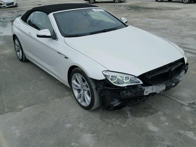 WBA6F1C57GGT83245 - 2016 BMW 640 I WHITE photo 1