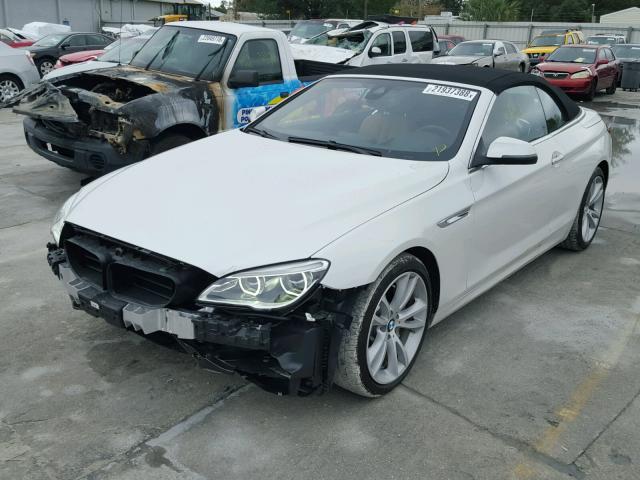 WBA6F1C57GGT83245 - 2016 BMW 640 I WHITE photo 2