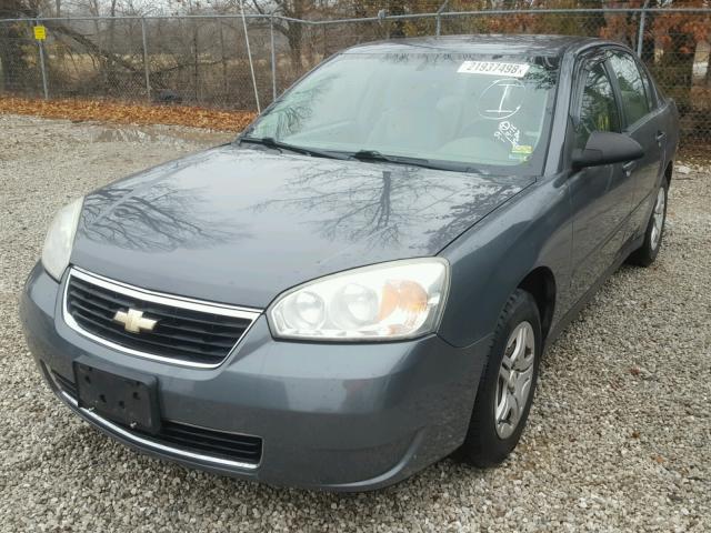 1G1ZS58F87F235429 - 2007 CHEVROLET MALIBU LS GRAY photo 2