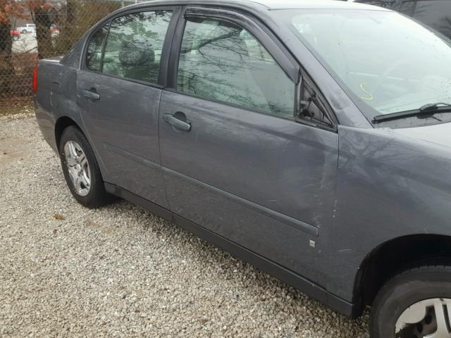 1G1ZS58F87F235429 - 2007 CHEVROLET MALIBU LS GRAY photo 9