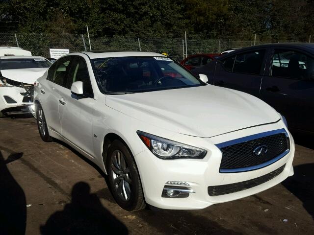 JN1CV7AP2HM641337 - 2017 INFINITI Q50 BASE WHITE photo 1