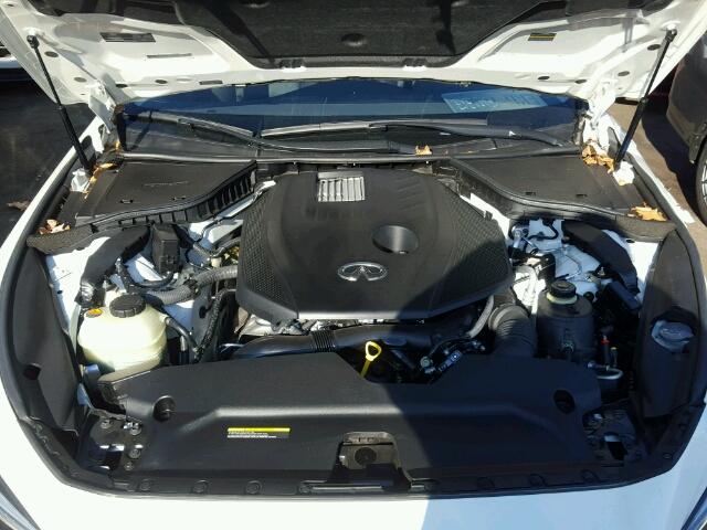 JN1CV7AP2HM641337 - 2017 INFINITI Q50 BASE WHITE photo 7