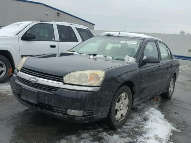 1G1ZU54815F248778 - 2005 CHEVROLET MALIBU LT BLACK photo 2