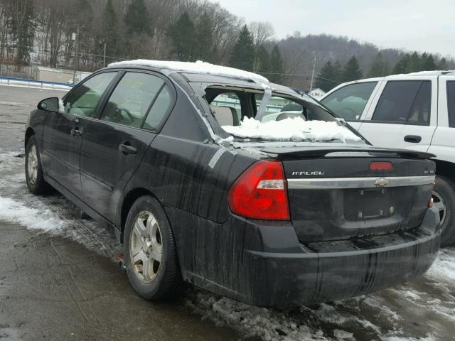 1G1ZU54815F248778 - 2005 CHEVROLET MALIBU LT BLACK photo 3