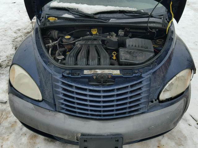 3C4FY58B02T368660 - 2002 CHRYSLER PT CRUISER BLUE photo 7