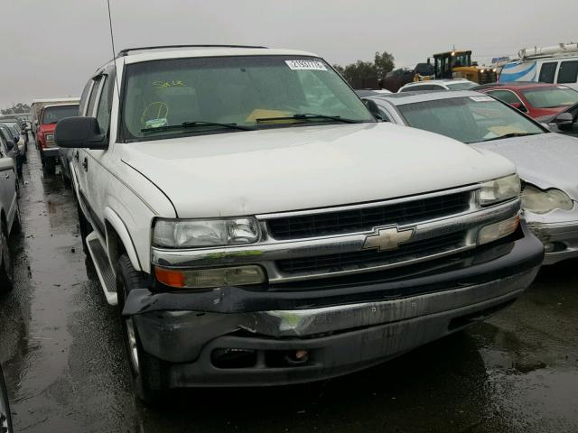 3GNFK16T91G169675 - 2001 CHEVROLET SUBURBAN K WHITE photo 1