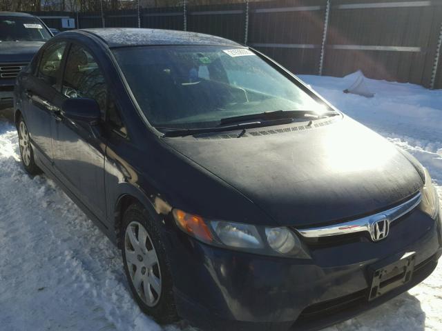 1HGFA16587L041566 - 2007 HONDA CIVIC LX BLUE photo 1