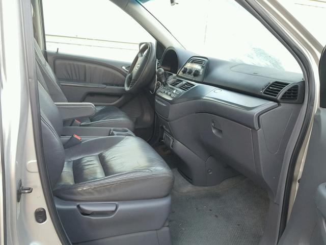 5FNRL38665B411033 - 2005 HONDA ODYSSEY EX SILVER photo 5