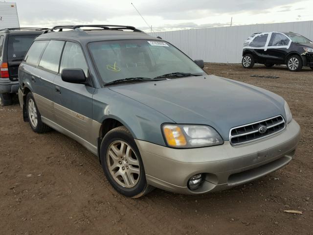 4S3BH6654Y7647253 - 2000 SUBARU LEGACY OUT GREEN photo 1