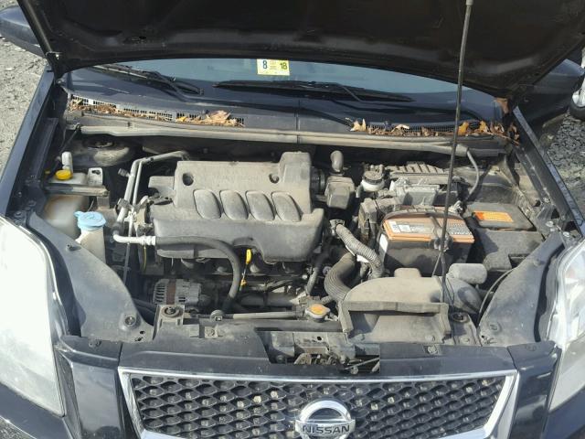 3N1AB6AP0AL668269 - 2010 NISSAN ALTIMA BLACK photo 7