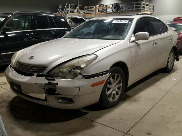 JTHBF30G230105826 - 2003 LEXUS ES 300 BEIGE photo 2