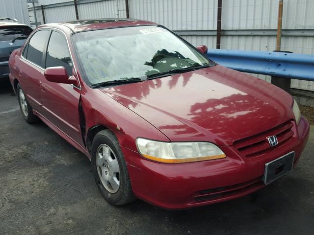 1HGCG16571A042891 - 2001 HONDA ACCORD EX RED photo 1