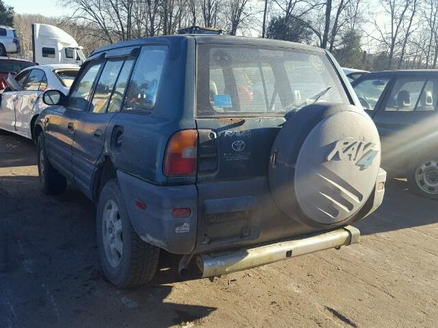 JT3HP10V9T0108061 - 1996 TOYOTA RAV4 GREEN photo 3