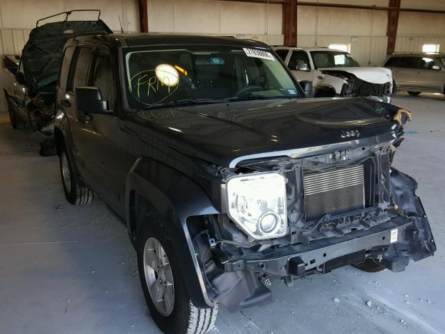 1J4PP2GK6BW503653 - 2011 JEEP LIBERTY SP BLACK photo 1