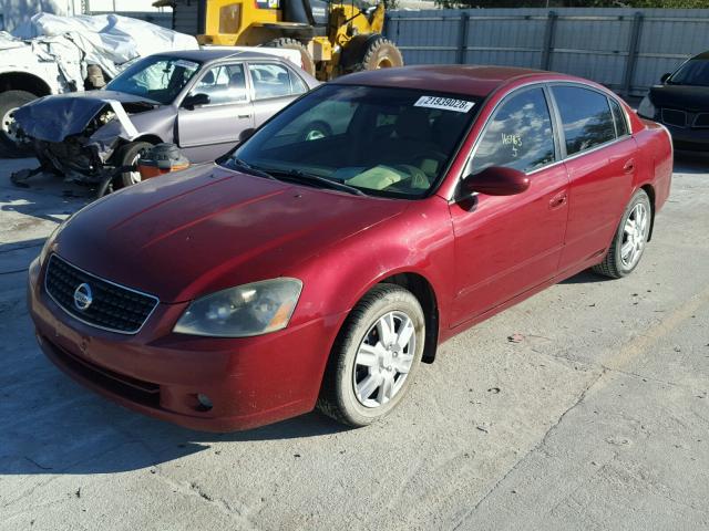 1N4AL11D46C159202 - 2006 NISSAN ALTIMA S MAROON photo 2