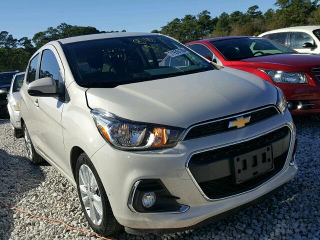 KL8CD6SA5GC607572 - 2016 CHEVROLET SPARK 1LT Кремовый фото 1