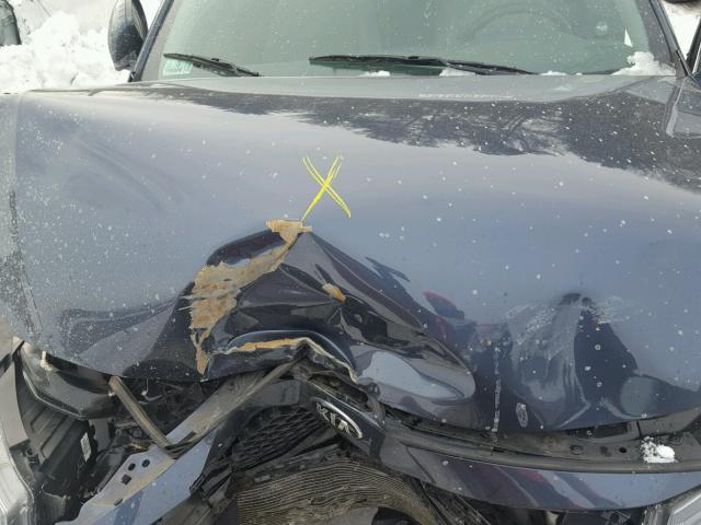 5XXGN4A72FG409871 - 2015 KIA OPTIMA EX GRAY photo 7