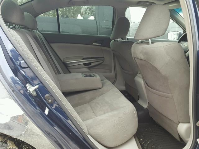 1HGCP26708A041356 - 2008 HONDA ACCORD EX BLUE photo 6