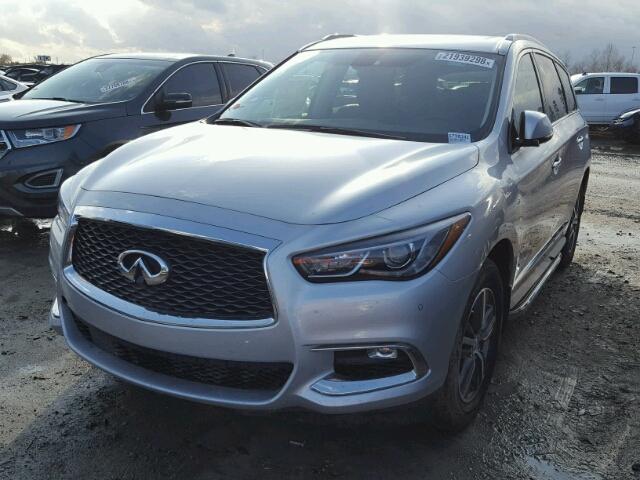 5N1DL0MN6HC548637 - 2017 INFINITI QX60 SILVER photo 2