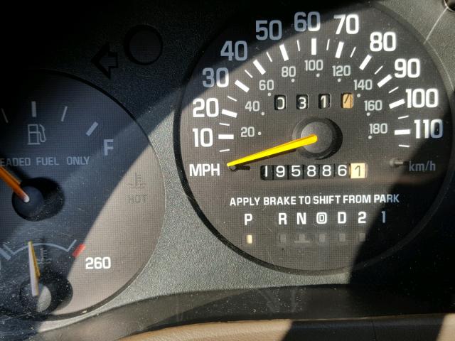 2G1WL52M8X9105604 - 1999 CHEVROLET LUMINA BAS ოქროსფერი ფოტო 8