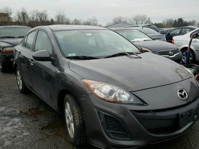 JM1BL1VG3B1901680 - 2011 MAZDA 3 I GRAY photo 1