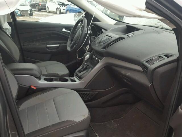 1FMCU9GX1EUE09239 - 2014 FORD ESCAPE SE GRAY photo 5