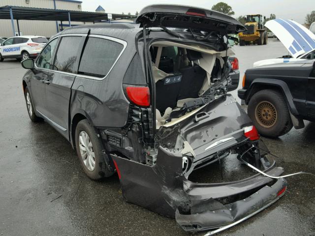 2C4RC1BG2HR576379 - 2017 CHRYSLER PACIFICA T GRAY photo 3