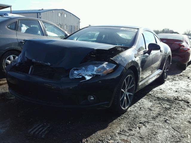 4A31K5DF0CE003320 - 2012 MITSUBISHI ECLIPSE GS BLACK photo 2