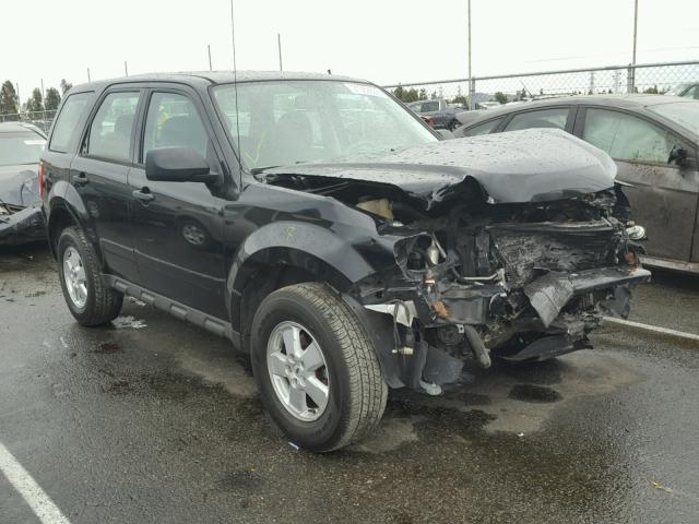 1FMCU02779KA59443 - 2009 FORD ESCAPE XLS BLACK photo 1