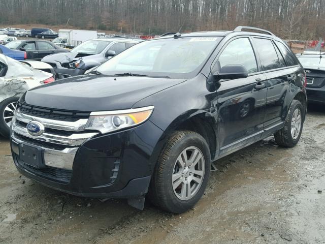 2FMDK3GC8DBA47113 - 2013 FORD EDGE SE BLACK photo 2