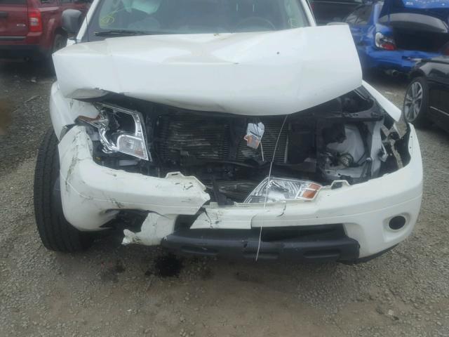 1N6AD0ER9GN731441 - 2016 NISSAN FRONTIER S WHITE photo 7