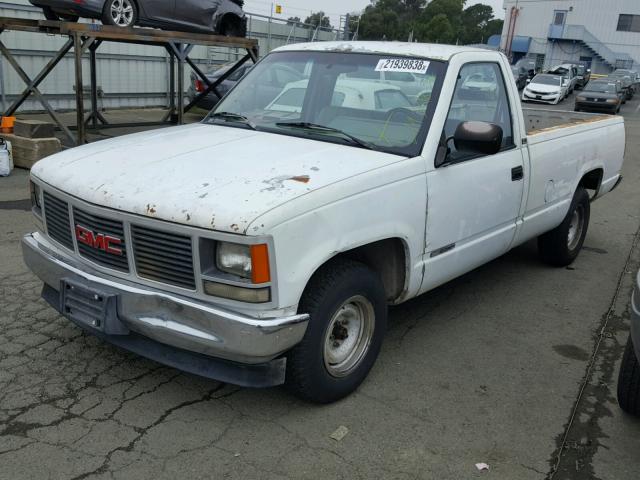 1GTEC14HXME515650 - 1991 GMC SIERRA C15 WHITE photo 2