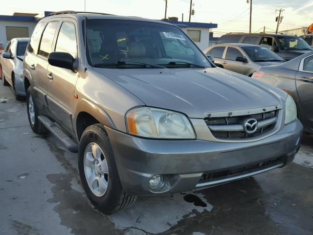 4F2YU09162KM30481 - 2002 MAZDA TRIBUTE LX TAN photo 1