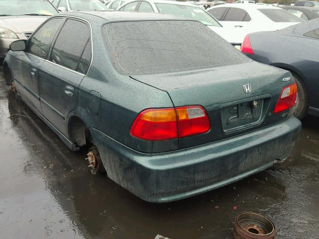 2HGEJ8647XH541646 - 1999 HONDA CIVIC EX GREEN photo 3