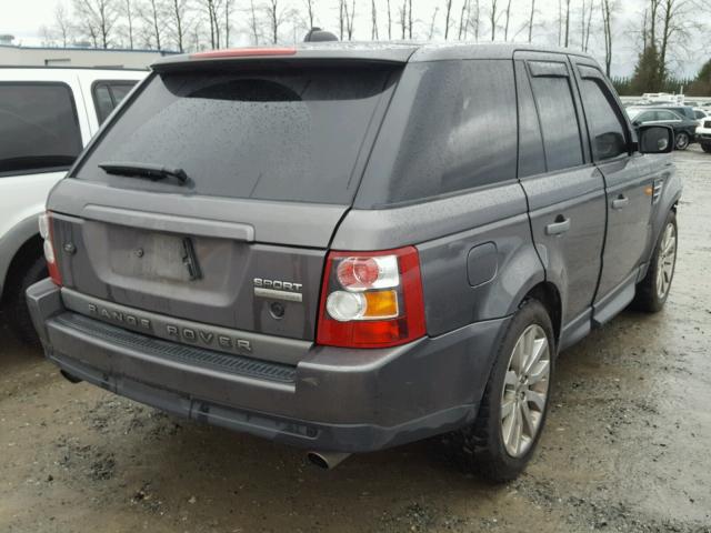 SALSH23446A945539 - 2006 LAND ROVER RANGE ROVE GRAY photo 4