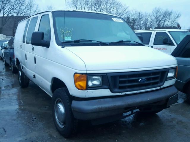 1FTNE24W36HB45061 - 2006 FORD ECONOLINE WHITE photo 1