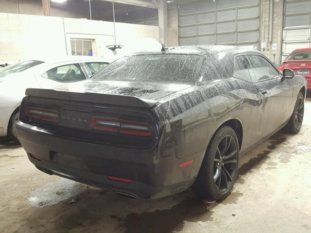 2C3CDZAG5GH202344 - 2016 DODGE CHALLENGER BLACK photo 4