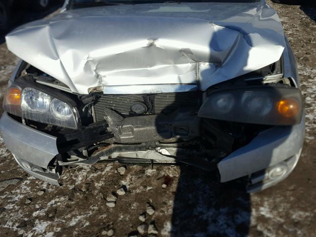 KMHDN46D35U063044 - 2005 HYUNDAI ELANTRA GL SILVER photo 9