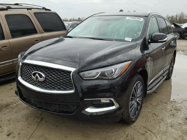 5N1DL0MN3HC550233 - 2017 INFINITI QX60 BLACK photo 2